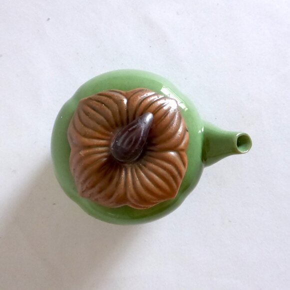 VINTAGE JAPANESE JAPAN KOTOBUKI PORCELAIN MINI FRUIT TEAPOT & TEA CONTAINER (NEW - Picture 12 of 15